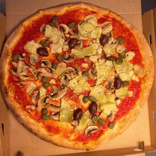 Pizza de Medici (vegan)