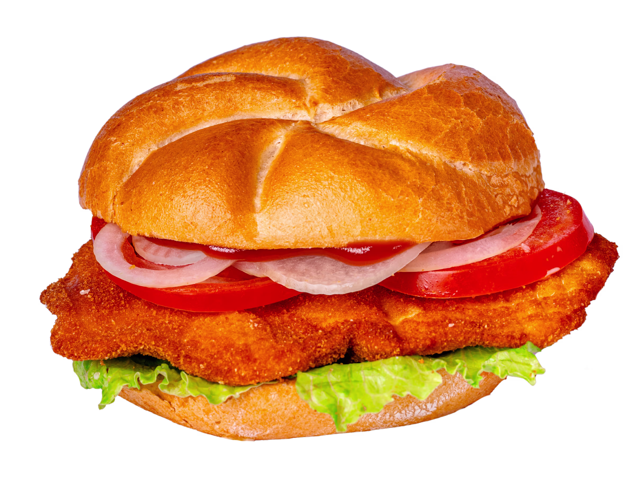 Hühnerschnitzel Semmel
