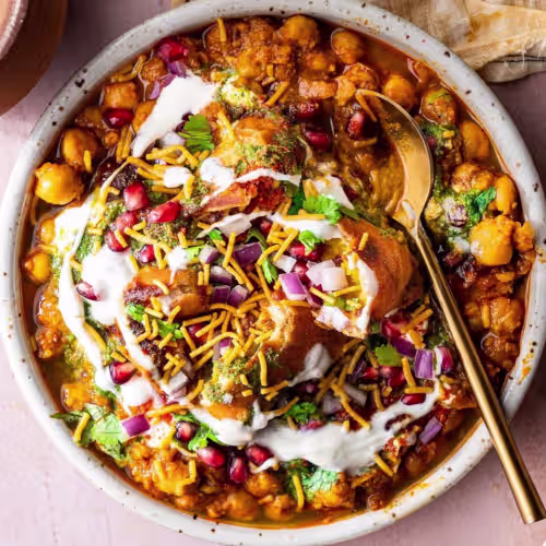 Samosa Chat (2 Stk.)