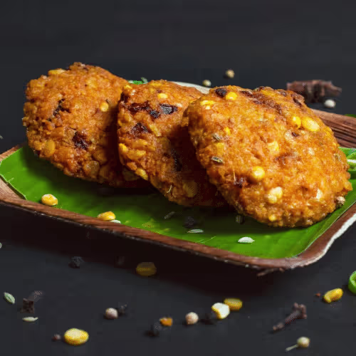 Millet Vada (2 Stück)
