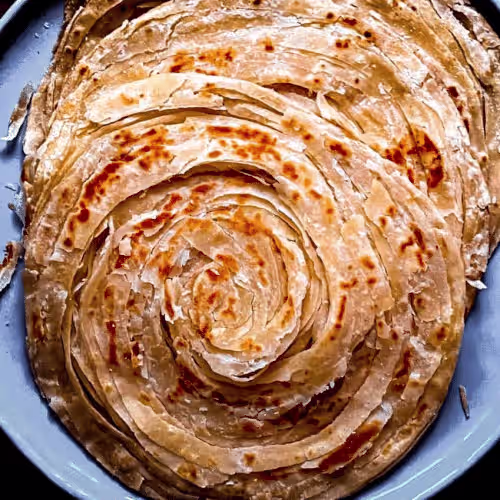Malabar Parotta (1 Stück)