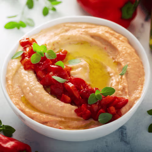 Chili Hummus (vegan)