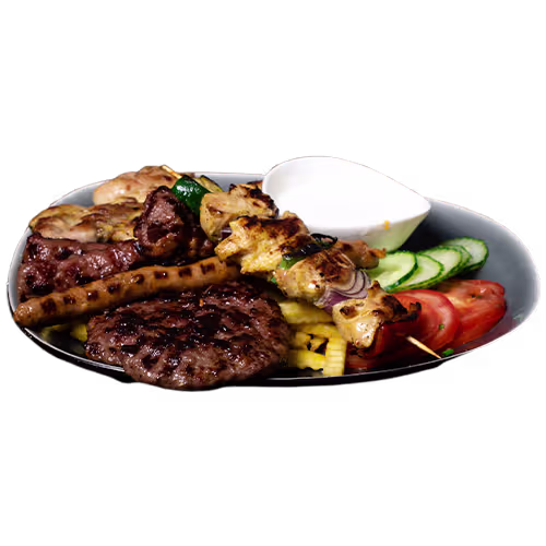 Grillplatte (für 1 Person)