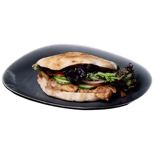Hühnerkeulen Burger 250g