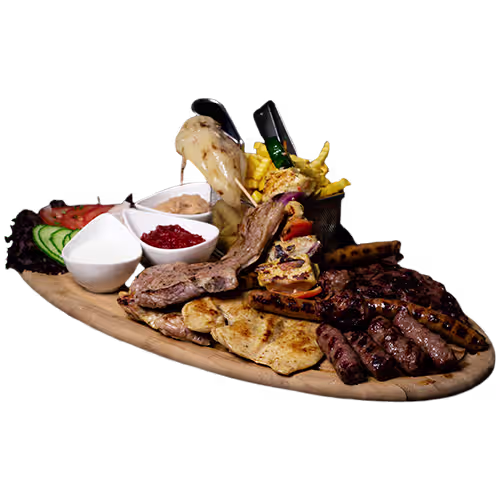 Grillplatte (für 2 Personen)