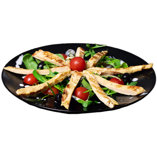 Hühnerstreifensalat
