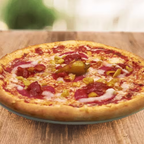 Pizza Diavolo (scharf)