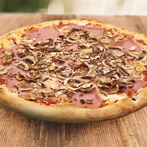 Pizza Prosciutto e Funghi