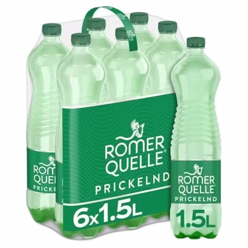 wasser prickelnd 1.5l