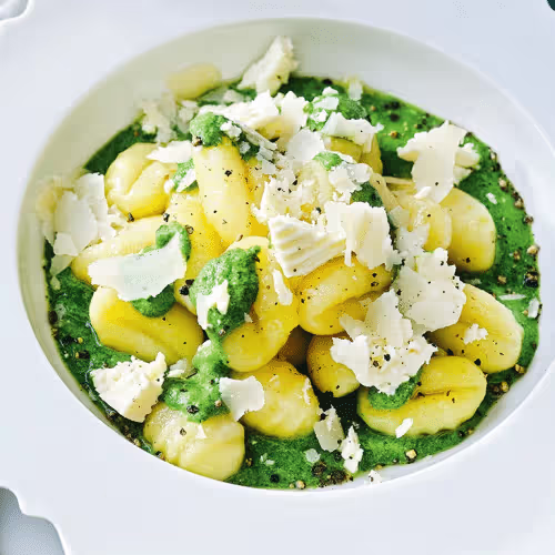 Gnocchi al Pecorino e Spinaci