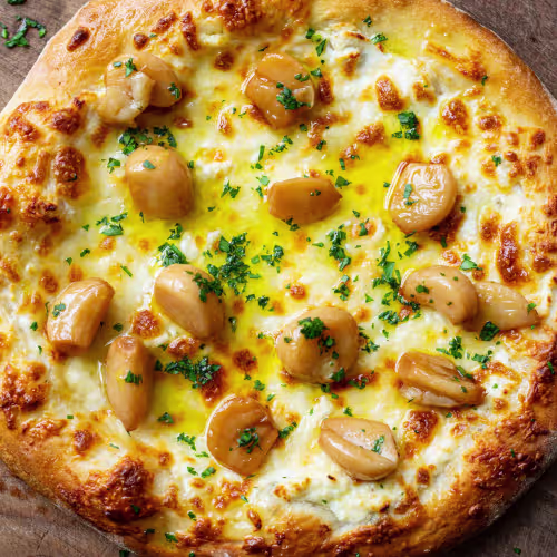 Pizza knoblauch