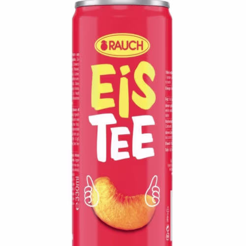 Rauch Eistee pfirsich 0,33l