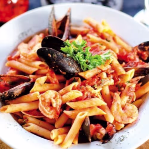 penne frutti di mare