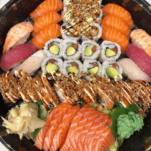Sushi-Sashimi-Maki-Set