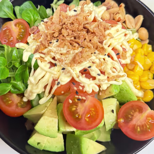Salmon bowls
