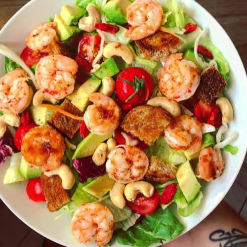 Scampi Salat
