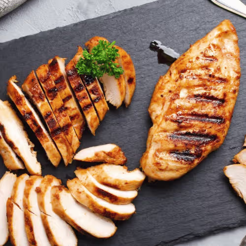 Hühnerbrust gegrillt