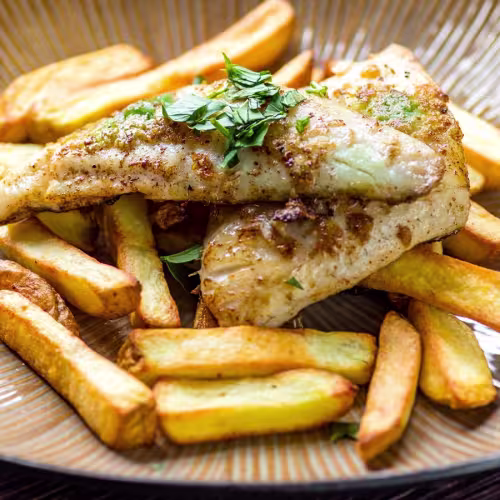 Zanderfilet gebacken