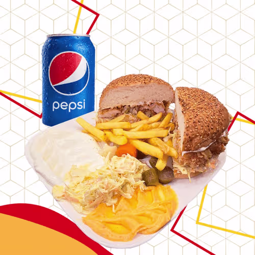 Crispy Chicken Burger Menu