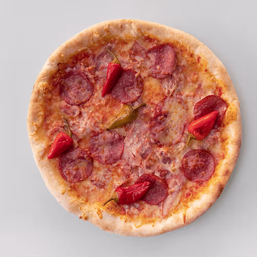 Pizza Diavolo (scharf)