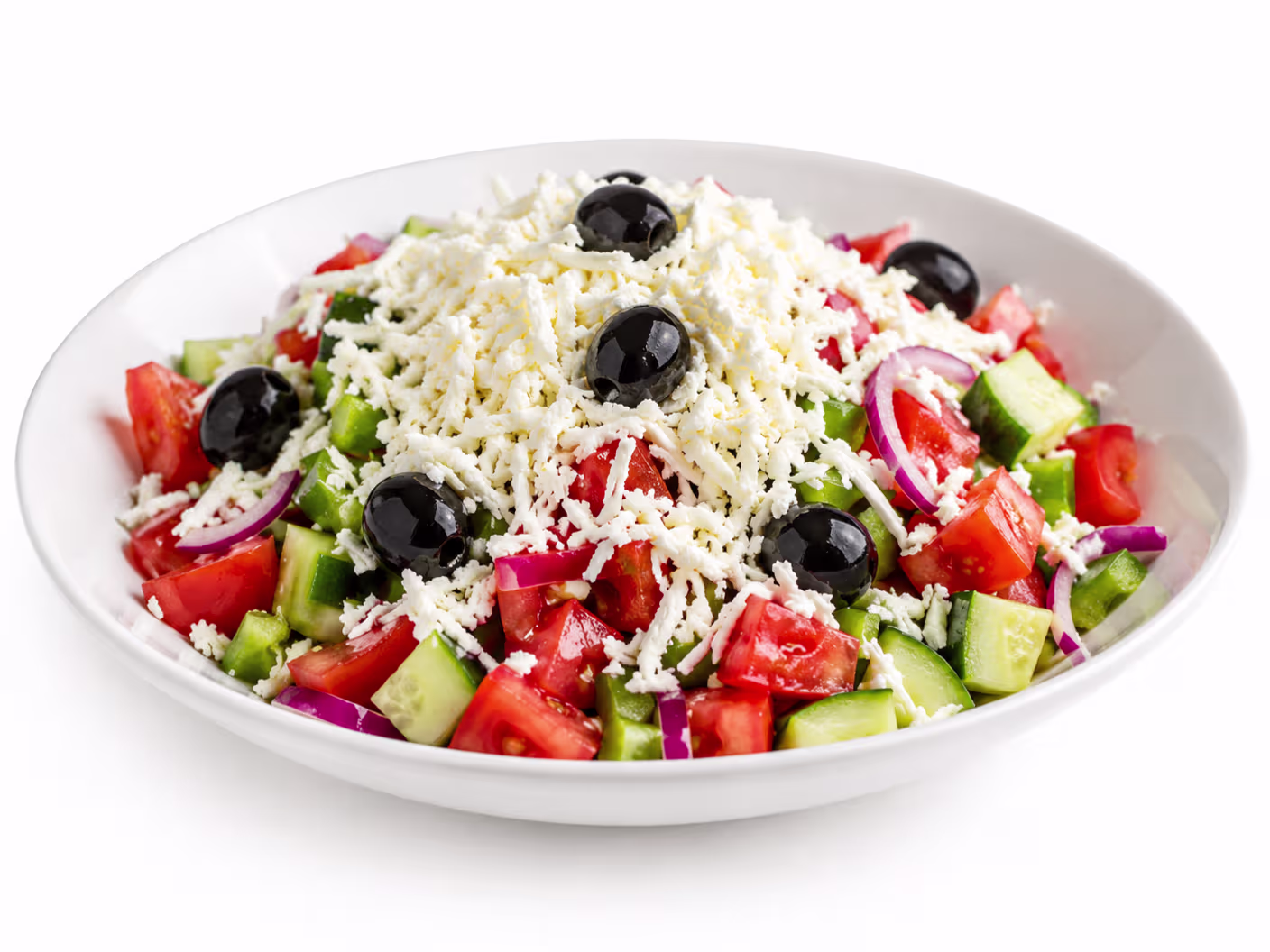 Hausgemachter Shopska Salat XXL (Balkansalat)