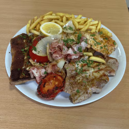Grillteller (für 1 Person)