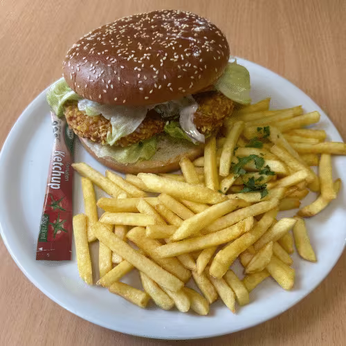 Chickenburger Menü XL