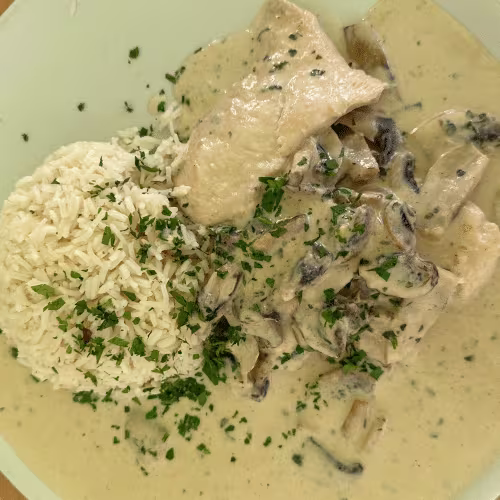 Hühnerbrust Gegrillt Gorgonzola