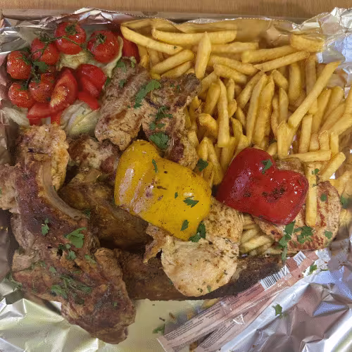 Grillteller (für 2 Personen)