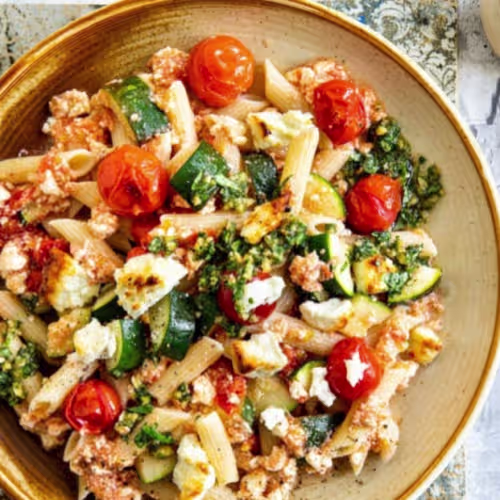 Penne con Feta
