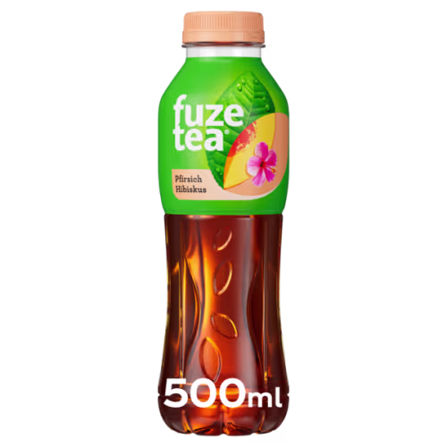 FuzeTea Pfirsich-Hibiskus - PET 500ml