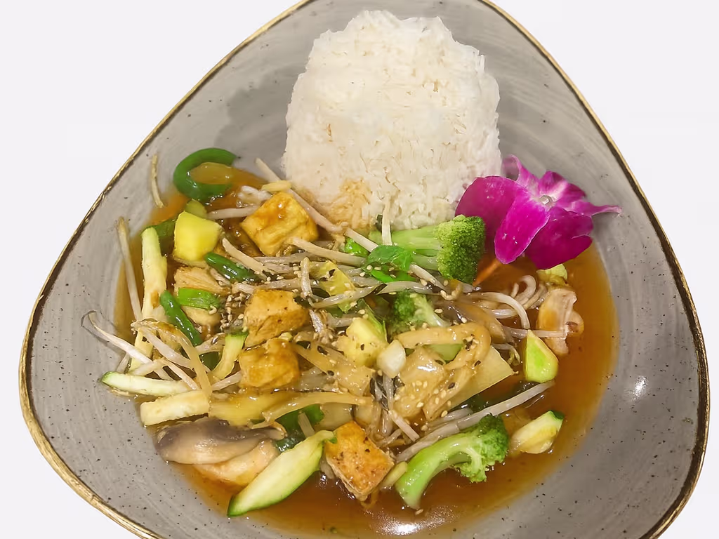Gemüse Teriyaki - L