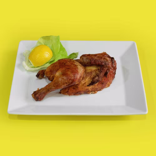 Halbes Grillhuhn
