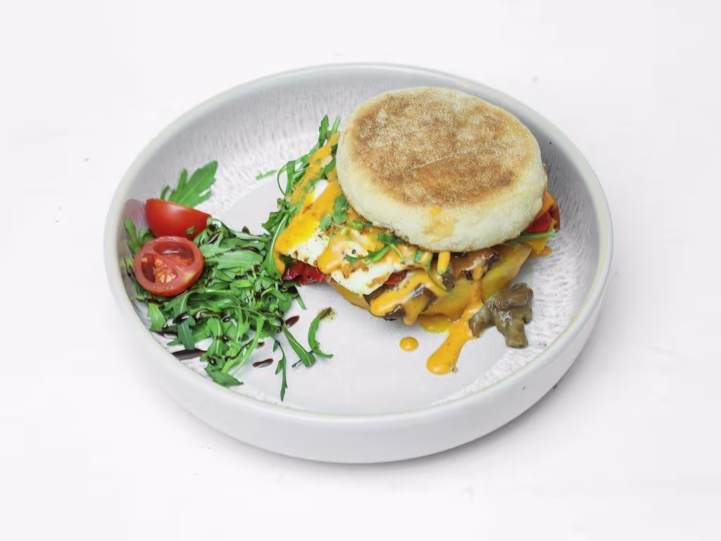 Veggie Breakfast Burger