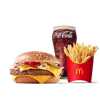 Hamburger Royal Käse McMenü