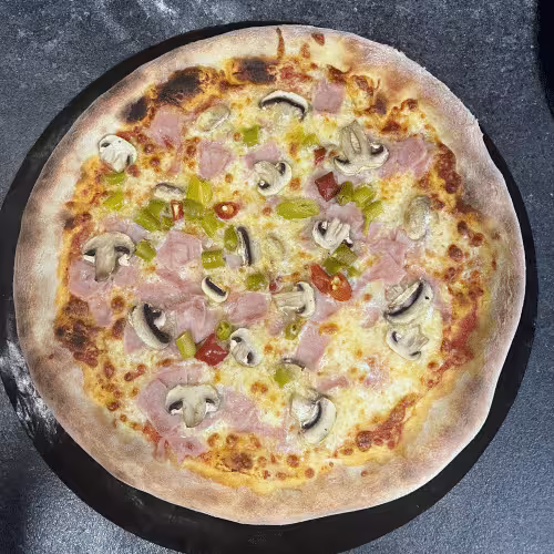 Pizza Diavolo (scharf)