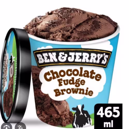 ben & jerry's chocolate fudge brownie 465ml