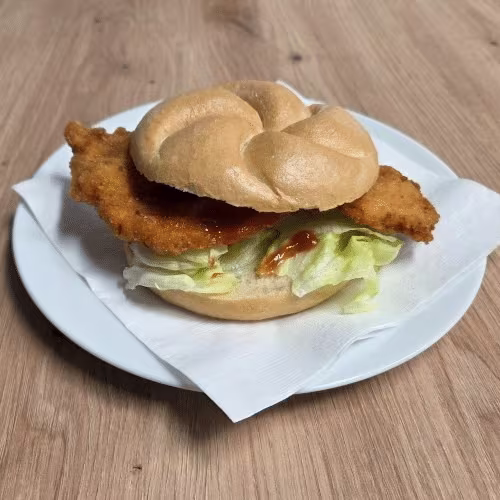Schnitzelsemmel