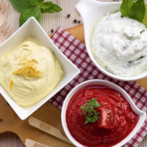 Hausgemachte Knoblauchsauce