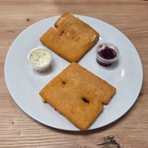 Gebackener Emmentaler (2 Stück)