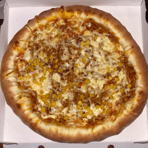 Pizza Spaghetti Bolognese