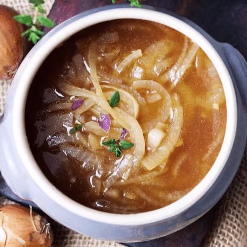 Zwiebelsuppe