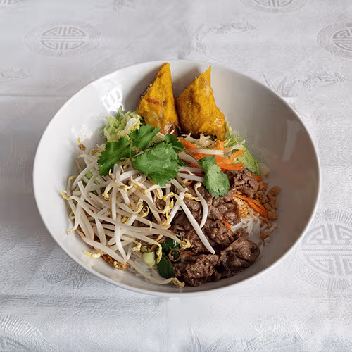Bun cha gio chay bo