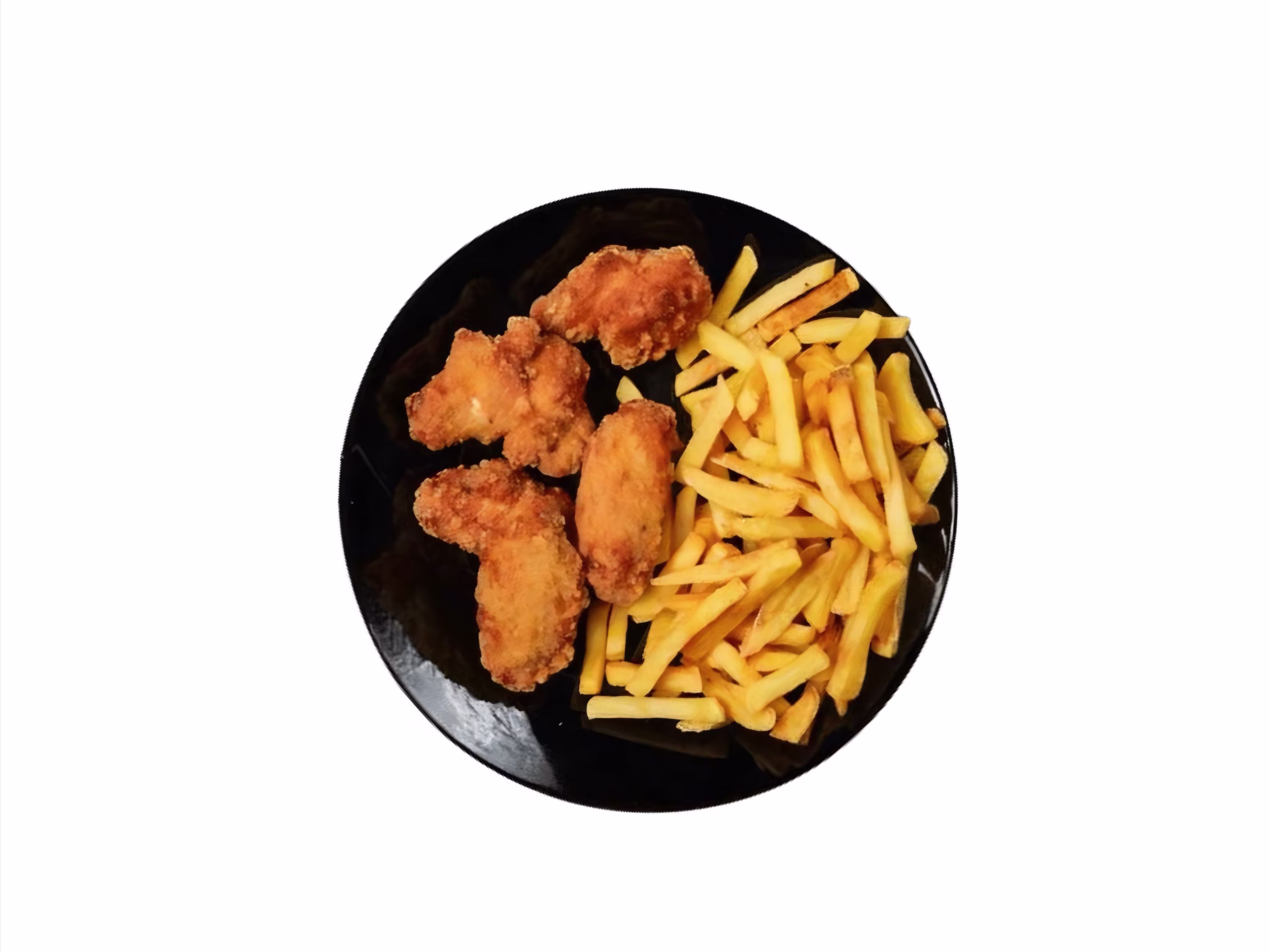 Frittierte Chicken Wings (5 Stück)