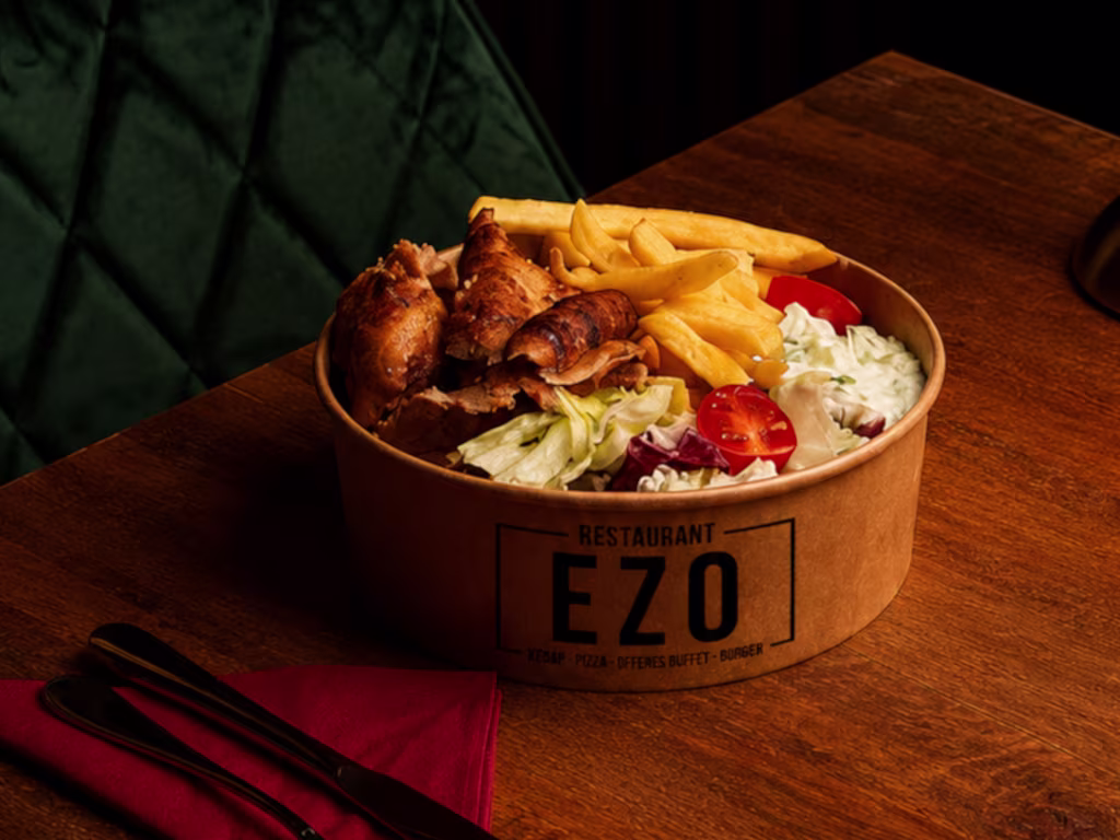 Hühner Döner Salat Bowl