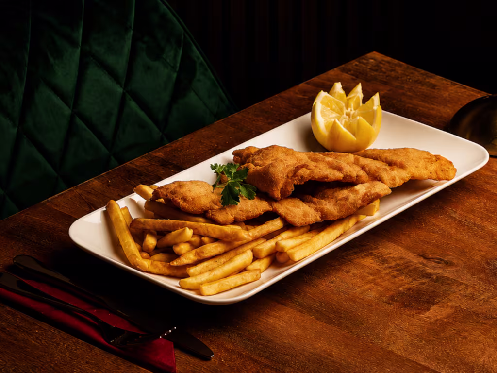 Schnitzel Teller