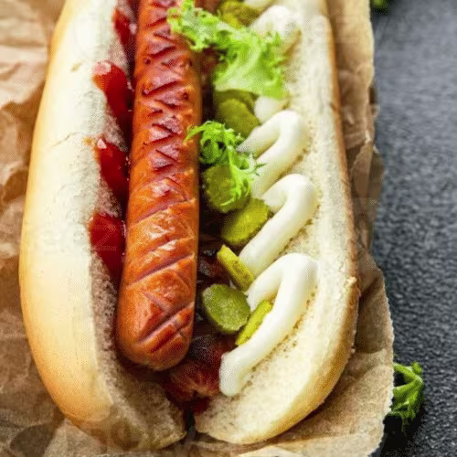 XL käsekrainer sandwich