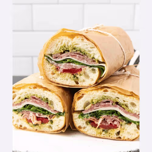 Salami sandwich