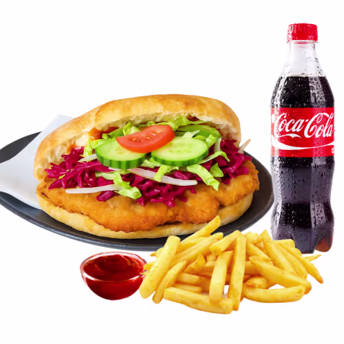 Duru Schnitzel Sandwich Menü