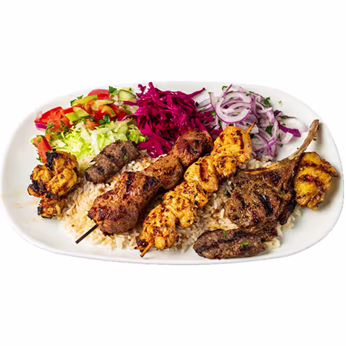 Gemischter Grillteller (für 1 Person)